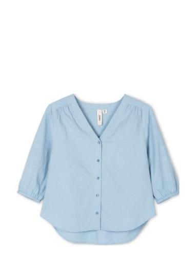 Aristo Adele Shirt Topp Blue Juna