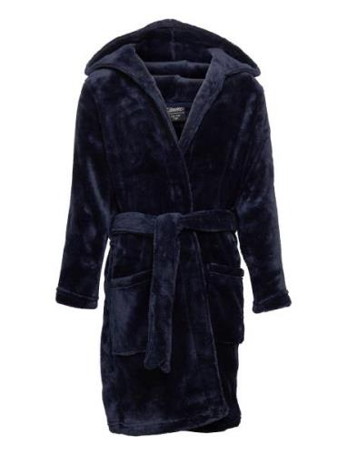 Claudio Boys Recycled Robe Morgenkåpe Badekåpe Blue Claudio