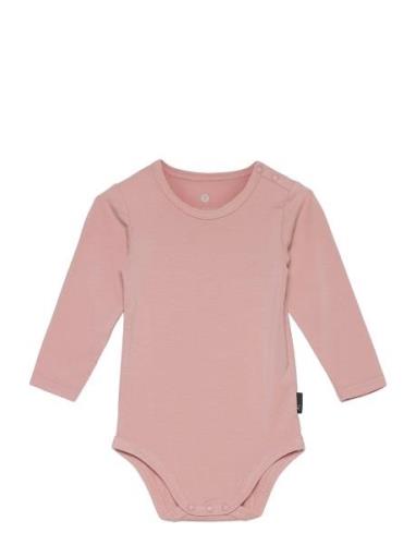 Jbs Of Dk Body Ls Bamboo, Fsc. Bodies Long-sleeved Pink JBS Of Denmark