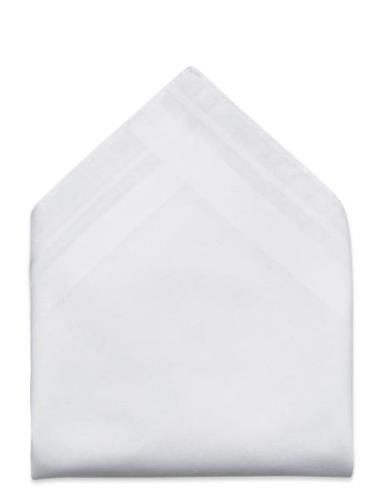 Handkerchief 1-Pack Lommetørkle White Amanda Christensen