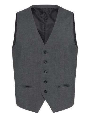 Mens Waistcoat For Suit Dressvest Grey Lindbergh