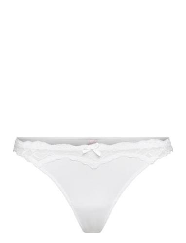 Secrets Lace String Stringtruse Undertøy White Hunkemöller