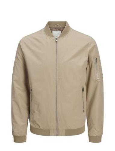 Jjerush Bomber Noos Bomberjakke Jakke Beige Jack & J S