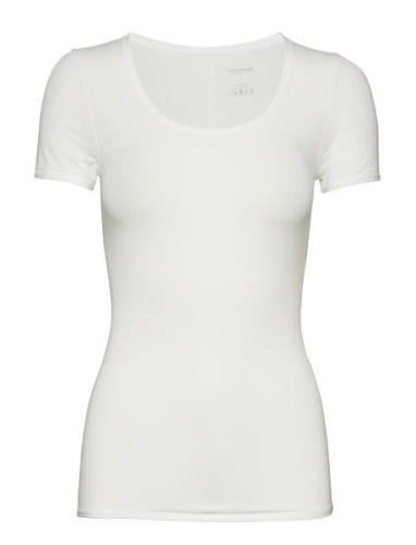 Shirt 1/2 Topp White Schiesser