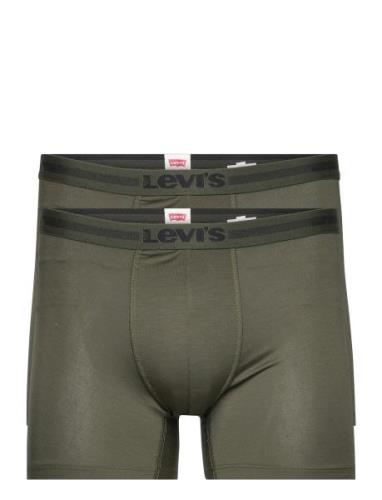 Levis Men Tencel Boxer Brief 2P Boksershorts Green Levi´s