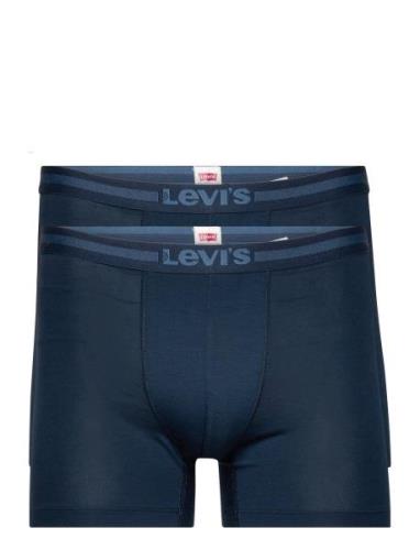 Levis Men Tencel Boxer Brief 2P Boksershorts Blue Levi´s