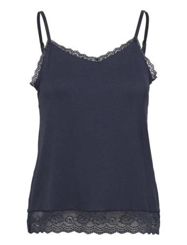 Kendall Chemise Top Topp Navy CCDK Copenhagen