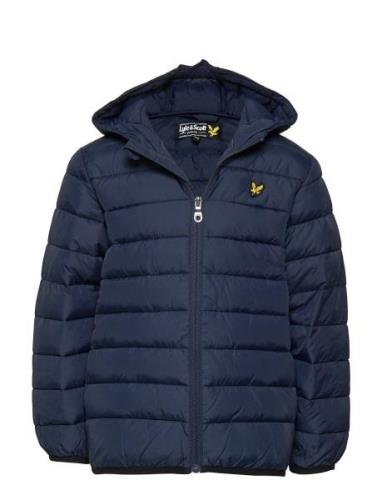 Puffa Jacket Fôret Jakke Blue Lyle & Scott Junior