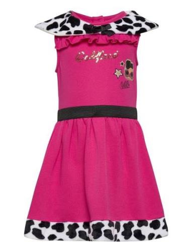 Dress Without Sleeve Kjole Pink L.O.L