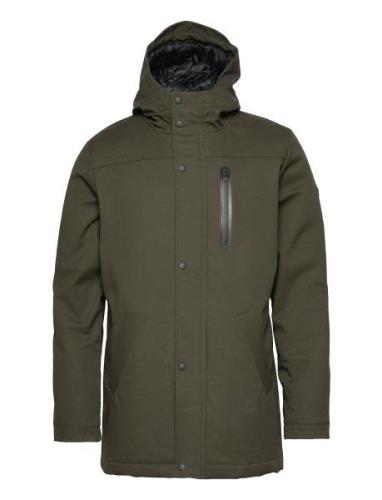 Parka Jacket Parkas Jakke Khaki Green Revolution