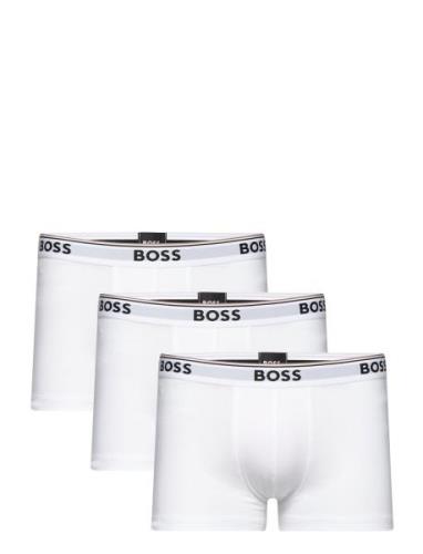 Trunk 3P Power Boksershorts White BOSS