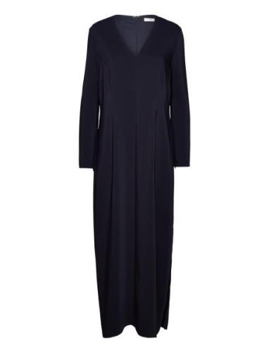 Ankle Length Shift Dress Maxikjole Festkjole Navy IVY OAK