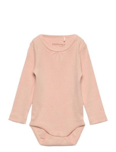 Body Ls Pointelle Bodies Long-sleeved  Fixoni