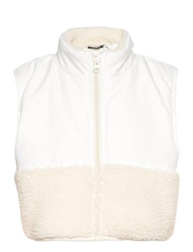 Nlftiba Short Vest Fôret Vest White LMTD