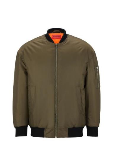 Fillippa-1 Bomberjakke Khaki Green HUGO