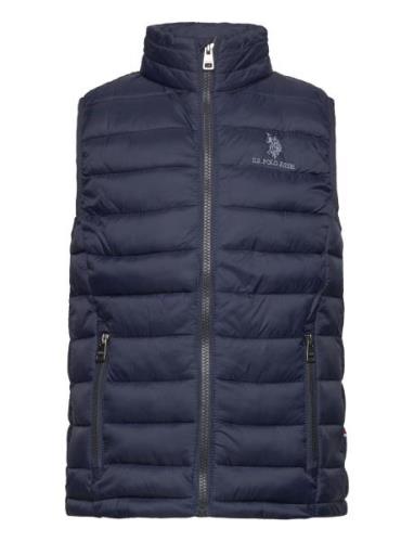 Lightweight Quilted Gilet Fôret Vest Navy U.S. Polo Assn.