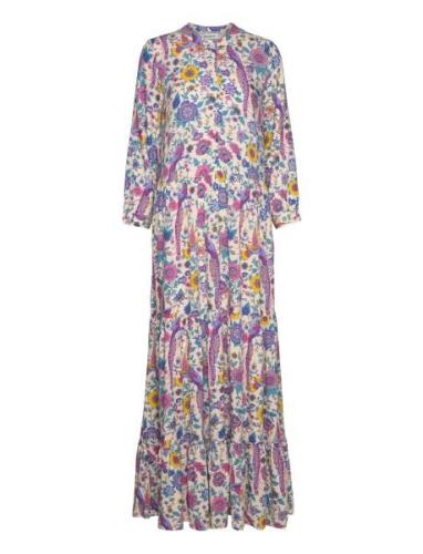 Nee Dress Maxikjole Festkjole Multi/patterned Lollys Laundry