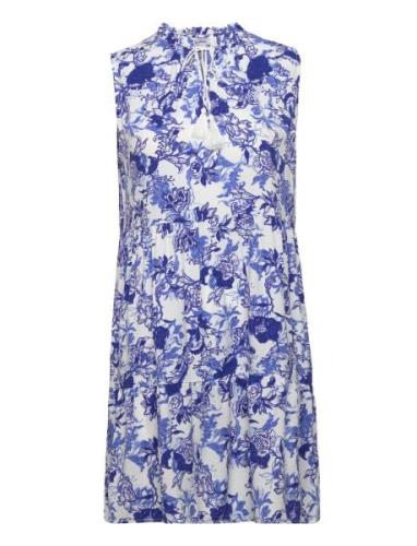 Dress Carolin Kort Kjole Blue Lindex