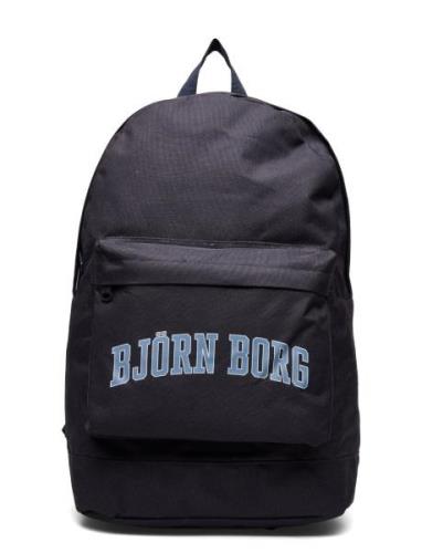 Borg Street Backpack Ryggsekk Veske Navy Björn Borg