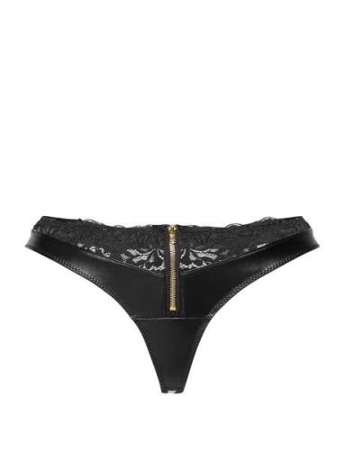 Talia String R Stringtruse Undertøy Black Hunkemöller