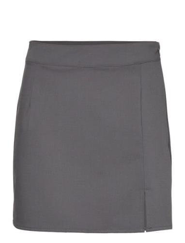 Skirt Amanda Kort Skjørt Grey Lindex