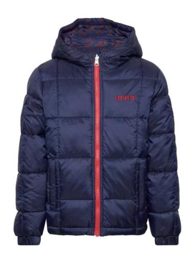 Levi's® Reversible Puffer Jacket Fôret Jakke Blue Levi's