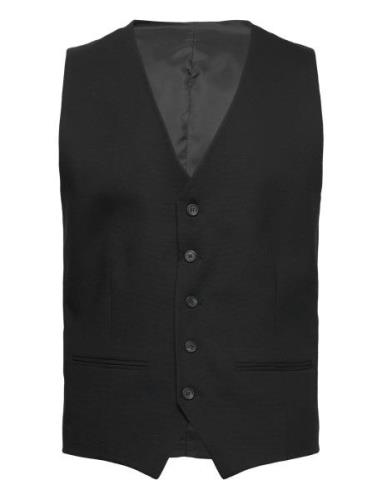 Slhslim-Neil Wct Noos Dressvest Black Selected Homme