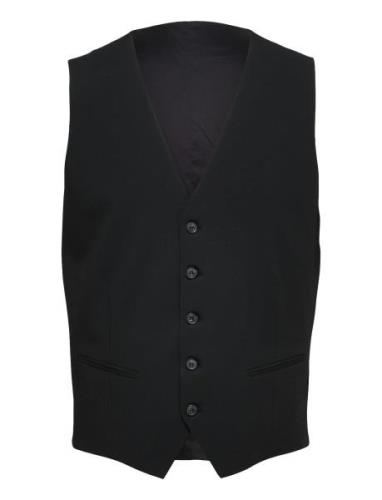 Slhslim-Liam Wct Flex B Noos Dressvest Black Selected Homme