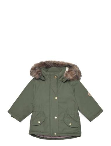 Nmfmarlin Parka Jacket Pb Fo Parkas Jakke Green Name It