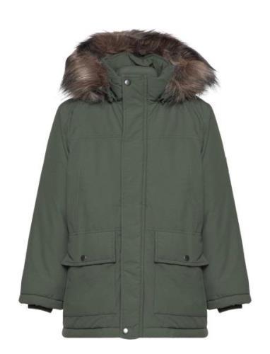 Nkmmarlin Parka Jacket Pb Fo Parkas Jakke Green Name It