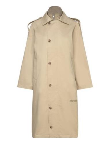 Iron Coat Tynn Kåpe Beige Notes Du Nord