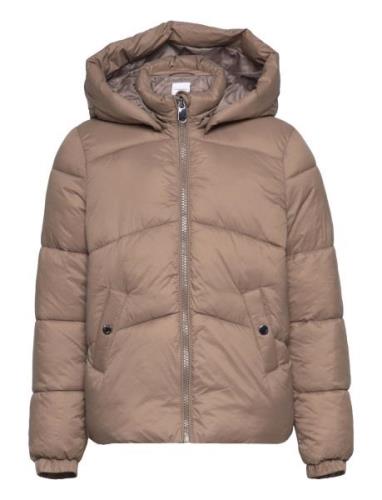 Vmuppsala Short Jacket Girl Noos Fôret Jakke Beige Vero Moda Girl