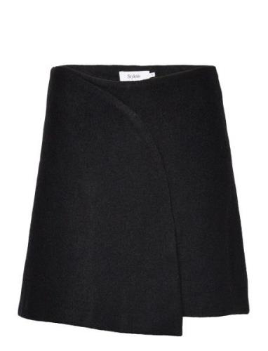 Busseto Skirt Kort Skjørt Black Stylein