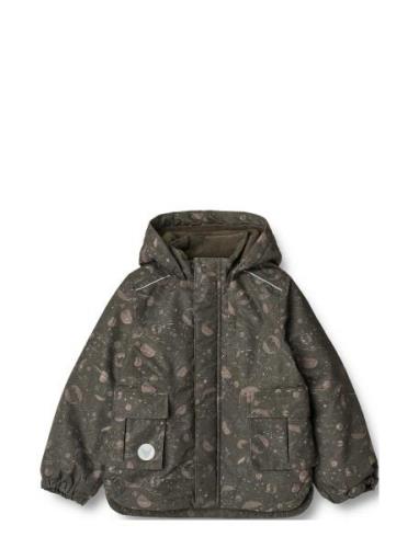 Jacket Johan Tech Fôret Jakke Khaki Green Wheat