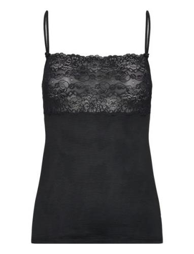 Sensual Secrets Spaghetti Top Topp Black Calida