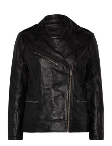 Biker Jacket Skinnjakke Skinnjakke Black DEPECHE