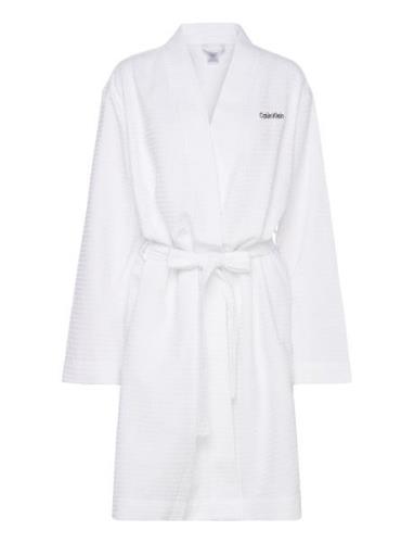 Robe Morgenkåpe White Calvin Klein