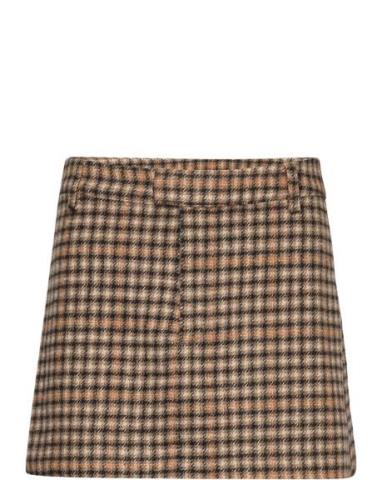 Trixiers Skirt Kort Skjørt Brown Résumé