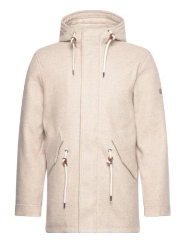 Inarlie Parkas Jakke Cream INDICODE