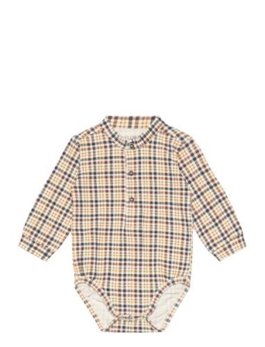 Boye - Shirt Bodysuit Bodies Long-sleeved Yellow Hust & Claire