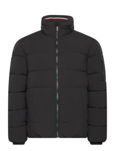 Puffer Jacket Fôret Jakke Black Tom Tailor