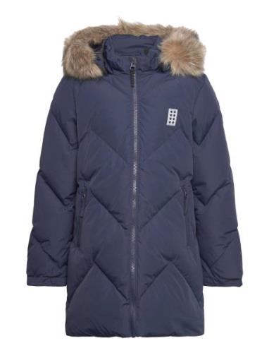 Lwjana 700 - Down Jacket Fôret Jakke Navy LEGO Kidswear