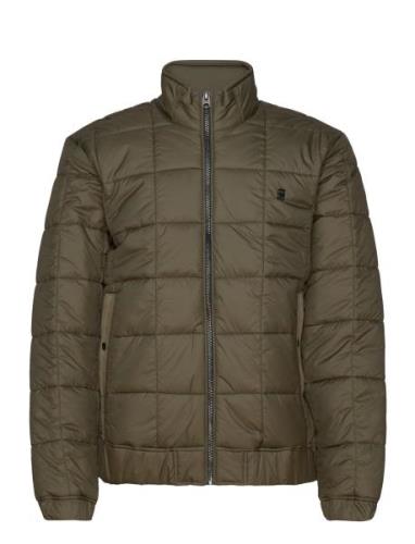 Meefic Quilted Jkt Fôret Jakke Green G-Star RAW