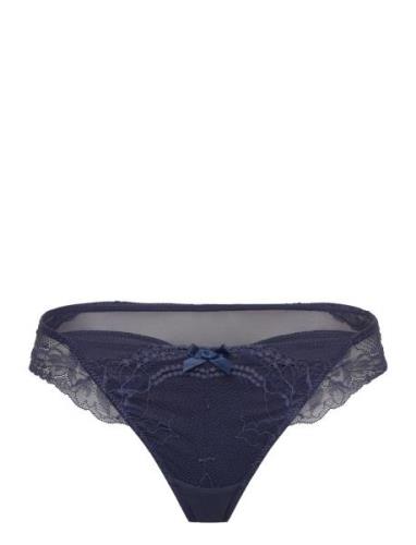 Kimberley String R Stringtruse Undertøy Blue Hunkemöller