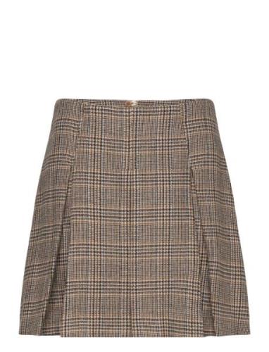 Woven Skirts Kort Skjørt Brown Marc O'Polo