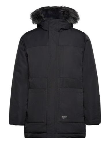 Hco. Guys Outerwear Parkas Jakke Black Hollister