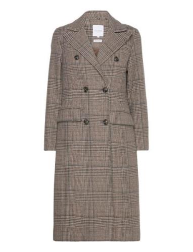 Odell-Cw - Jakke Outerwear Coats Winter Coats Brown Claire Woman