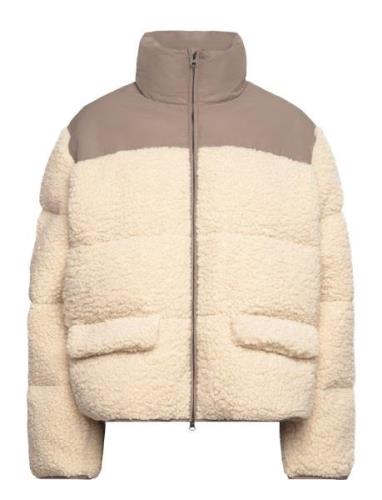 Busty Jacket Fôret Jakke Beige H2O Fagerholt