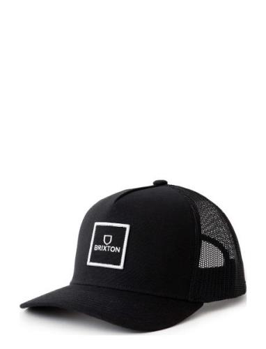 Alpha Block X C Mp Mesh Cap Accessories Headwear Caps Black Brixton