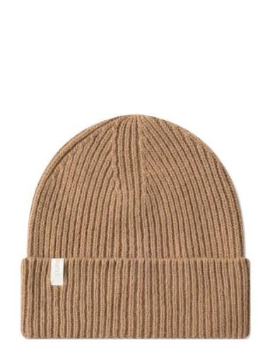 Lucas Beanie Accessories Headwear Beanies Brown STUDIO FEDER